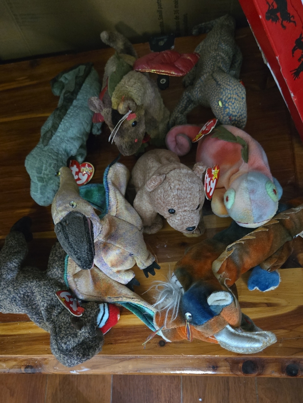 Ty Beanie Babies Plush Lot - Multicolor Vintage Stuffed Animals